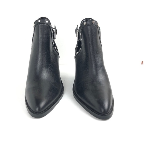 NWOB Aldo black studded ankle boot - Picture 3 of 11